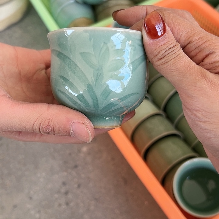 小米茶器龙泉青瓷