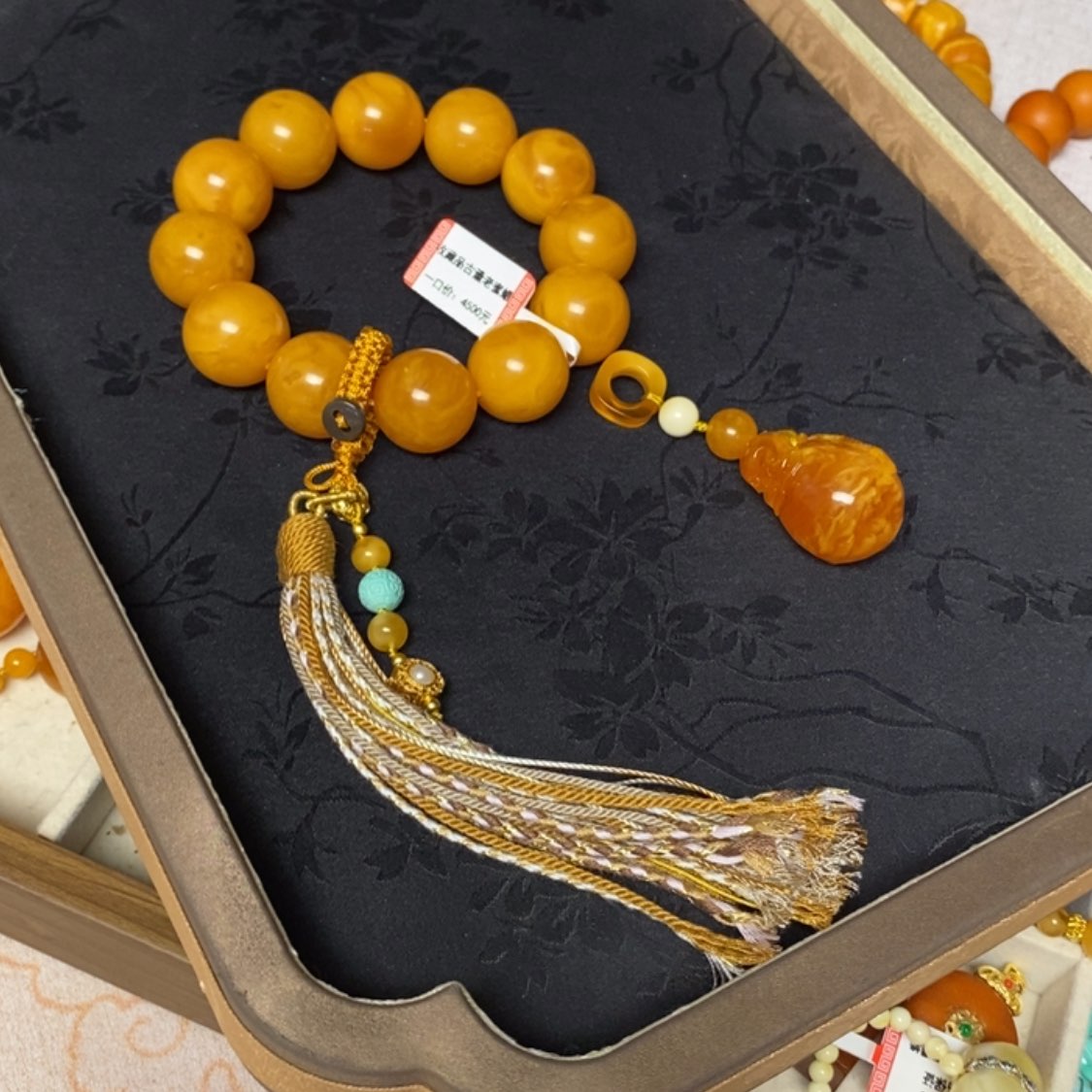 【闪购商品】手链蜜蜡未镶嵌手串定制