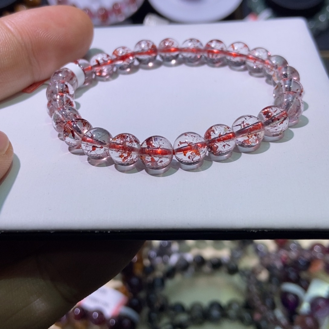 水晶手串未镶嵌欧****✌彼岸花