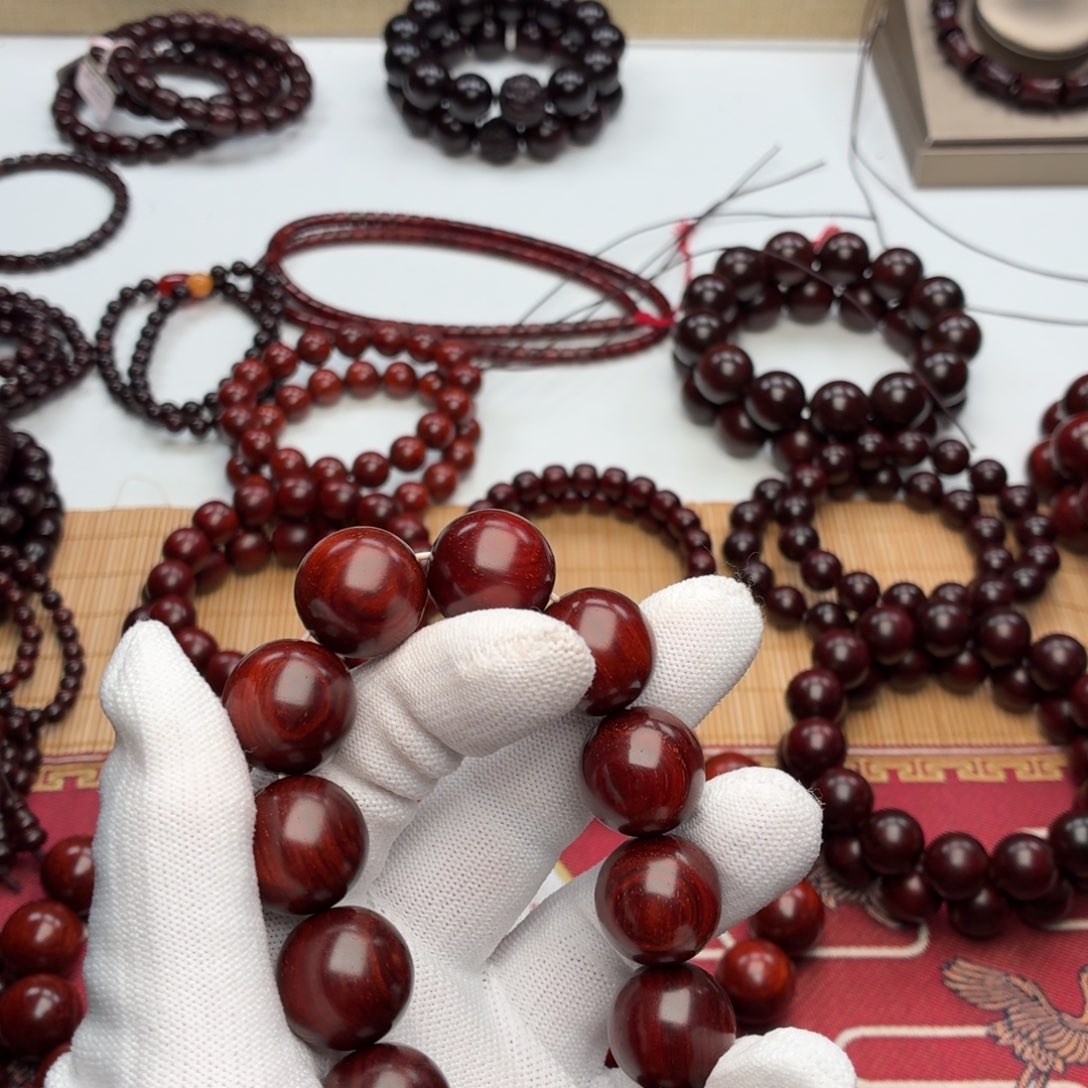 埋***面小叶紫檀手串/手链