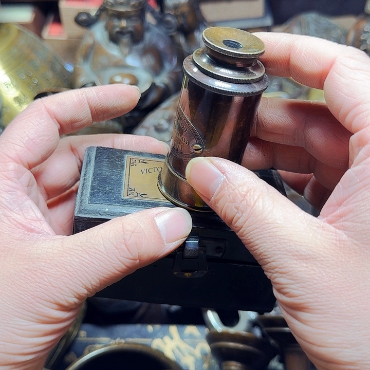 铜器摆件收收藏藏