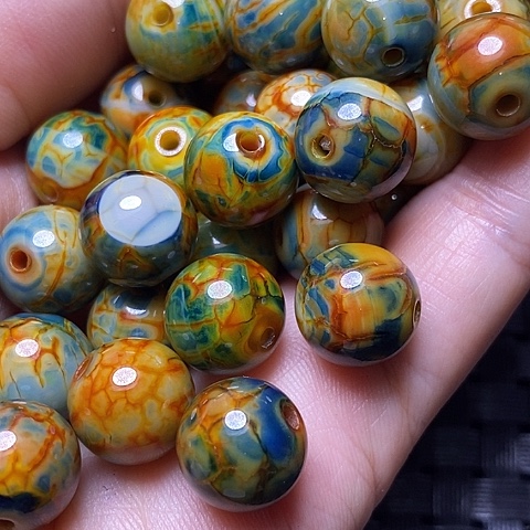 未镶嵌颈饰玛瑙/玉髓慧**端