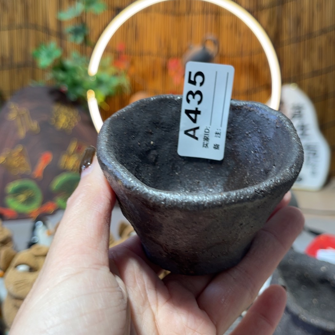 木村信鸿柴烧宝瓶