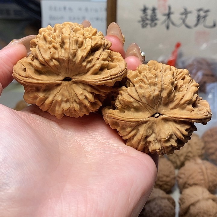 文玩核桃吊坠55官帽