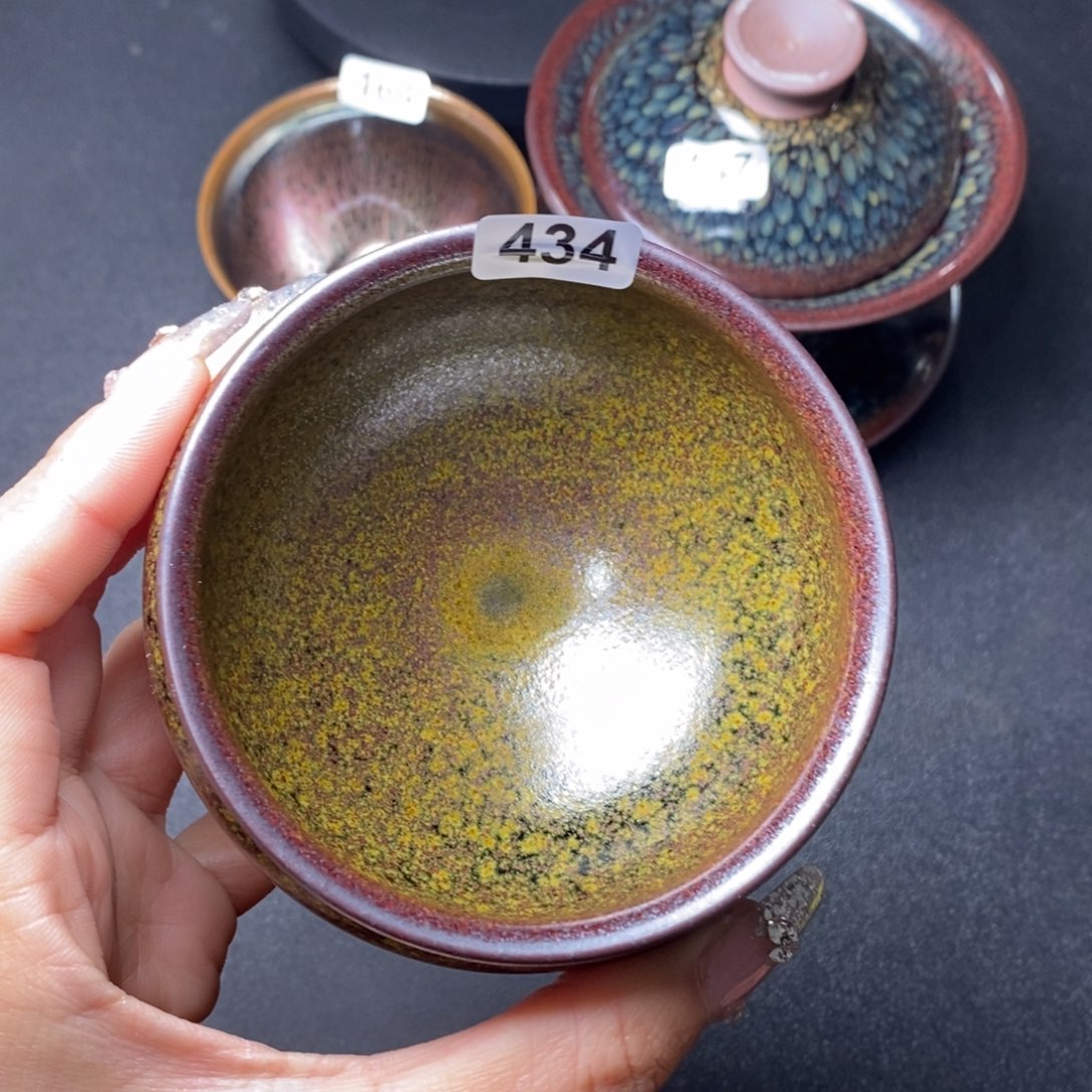 茶盏建窑建盏主人杯434