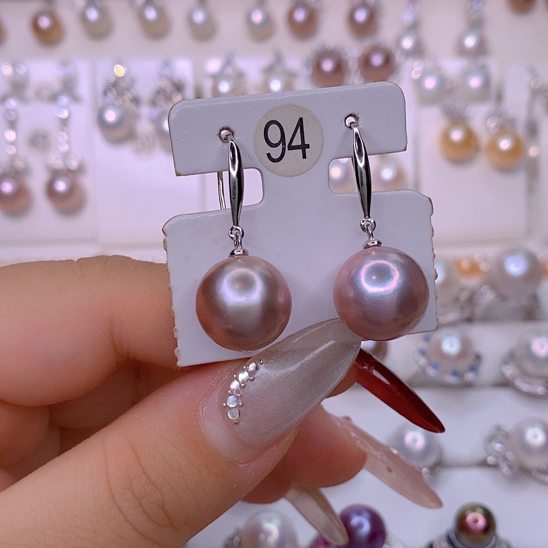 银S925镶嵌颈饰淡水珍珠