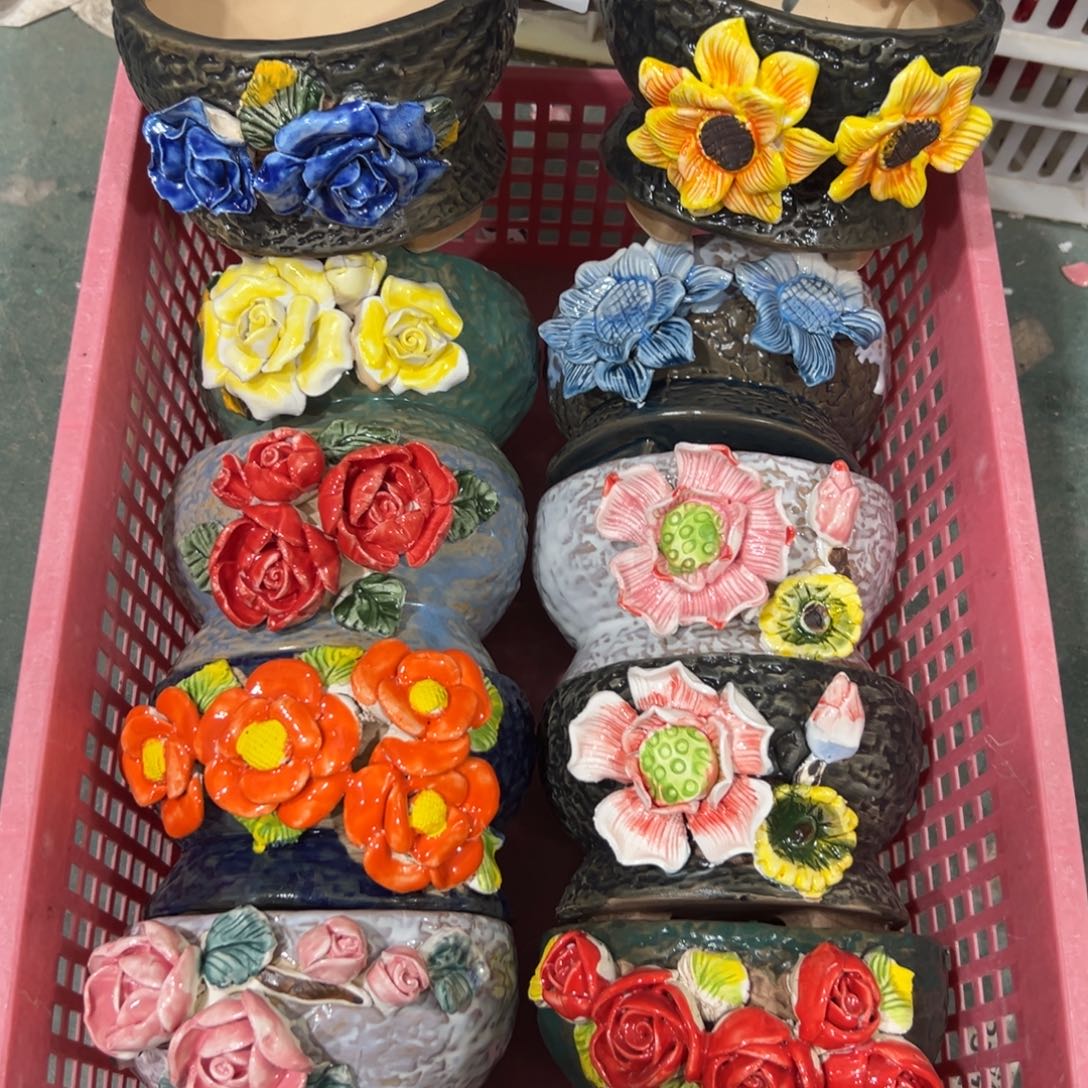 满20米秒退拉黑花盆