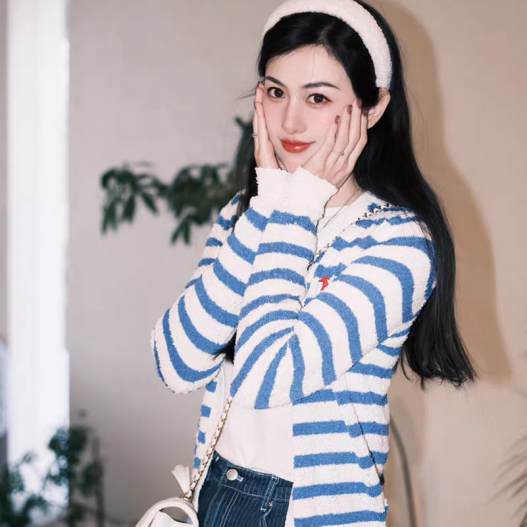 亲子装女童秋季针织开衫新款外套断码清