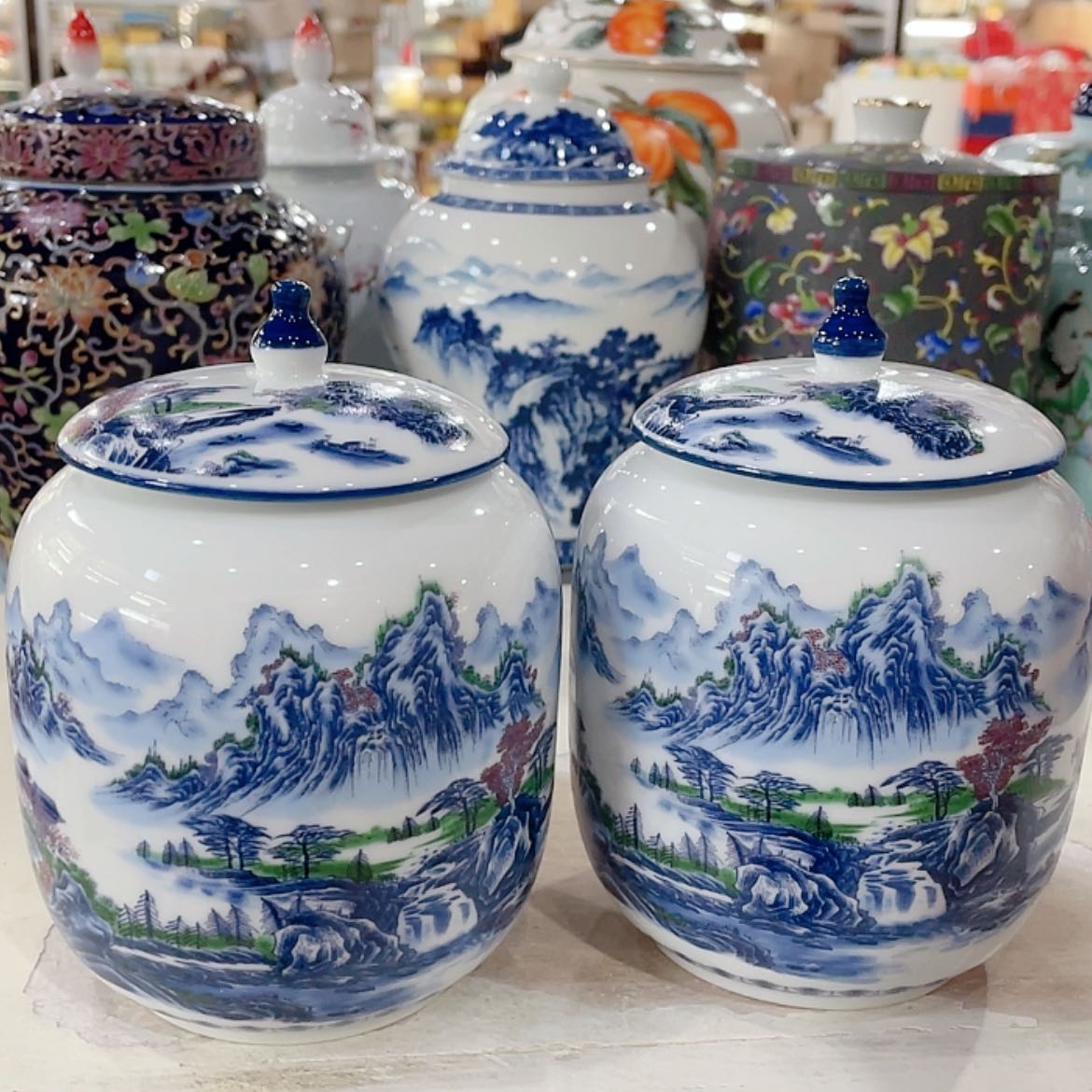 【闪购商品】罐陶瓷茶叶罐密封罐