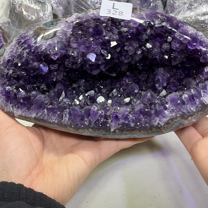 摆件未镶嵌水晶天然紫水晶