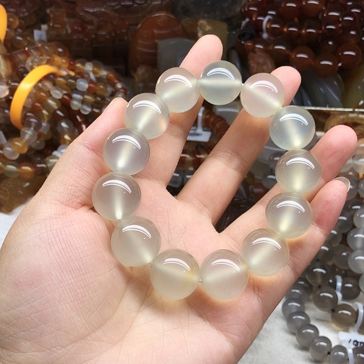 乐***派未镶嵌手链玛瑙/玉髓