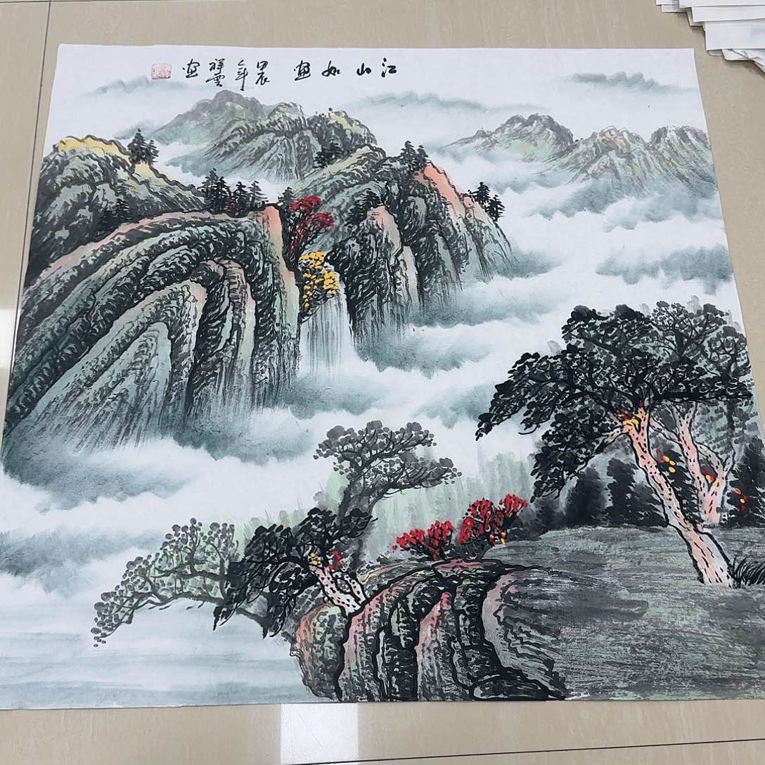 国画国画作品集一个由^_^