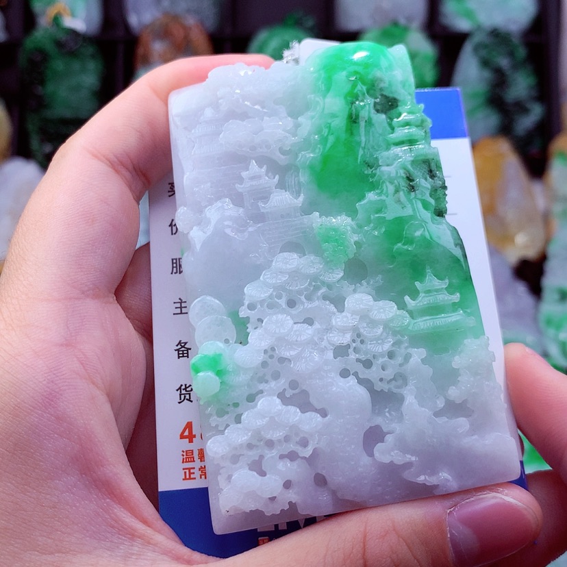 【闪购商品】翡翠颈饰未镶嵌挂件