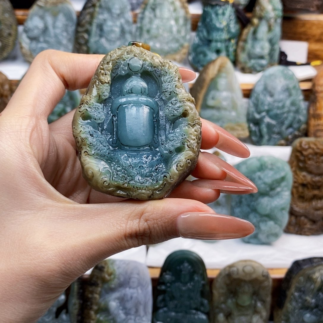 未镶嵌定制翡翠早***安