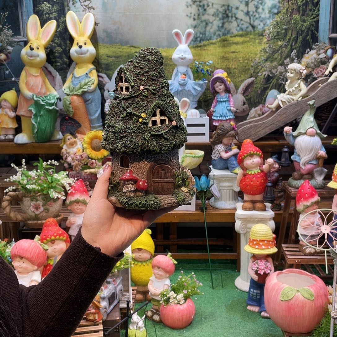 摆件花园摆件红红火火