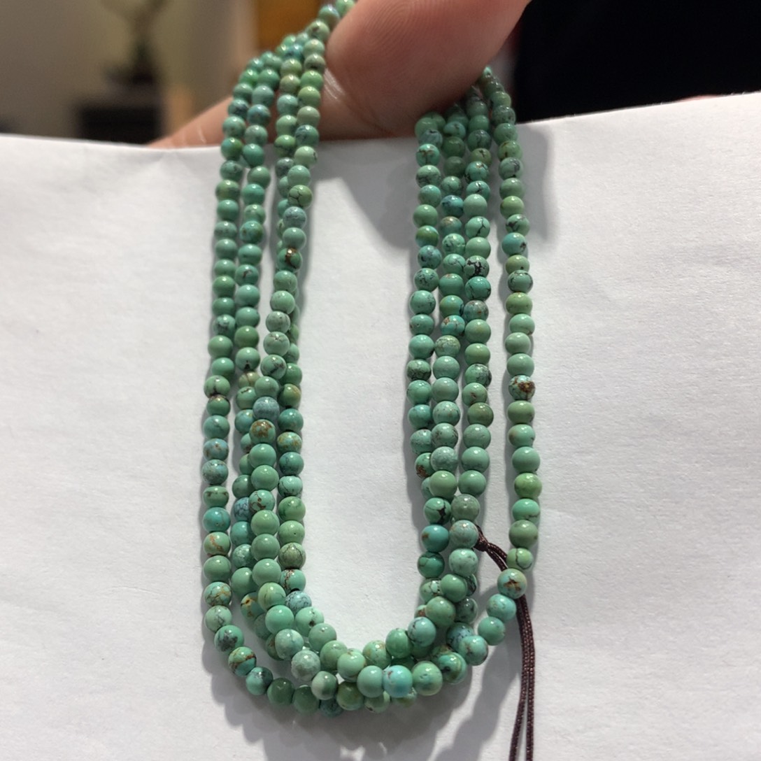 绿松石长链未镶嵌