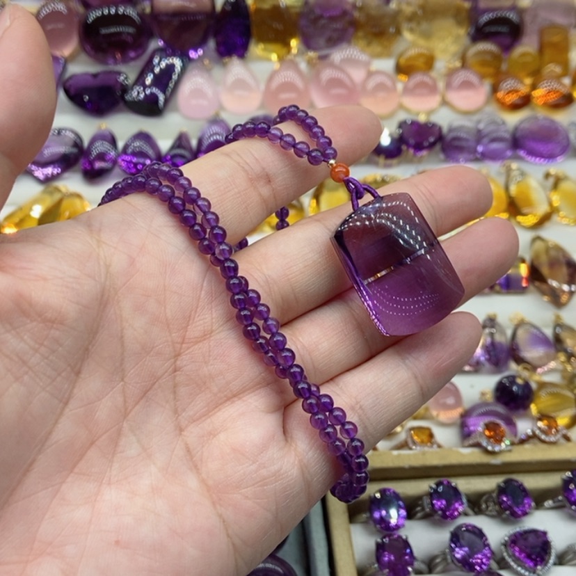 【闪购商品】水晶水晶吊坠未镶嵌