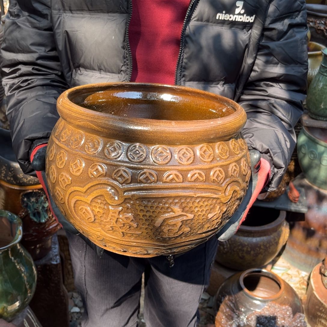 红陶高20口25无孔