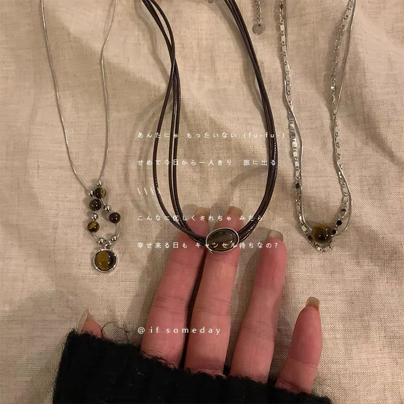 铜合金项链 气质项链轻奢百搭超仙ins精致