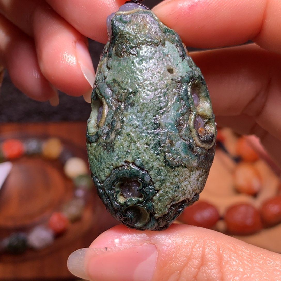 未镶嵌玛瑙/玉髓珠宝半成品