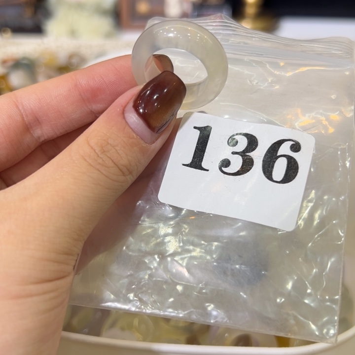 玛瑙/玉髓合金戒指136港17