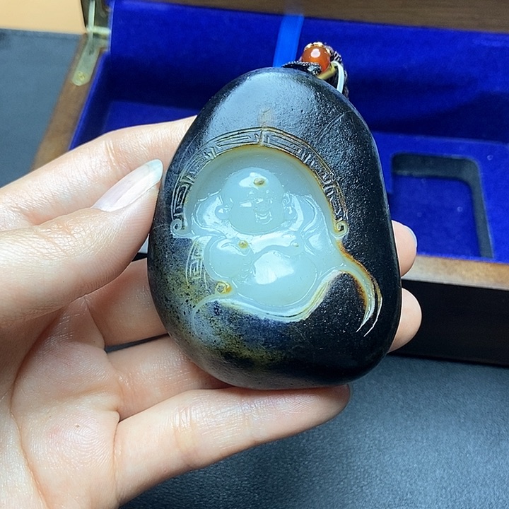 和田玉挂件未镶嵌没**啊N
