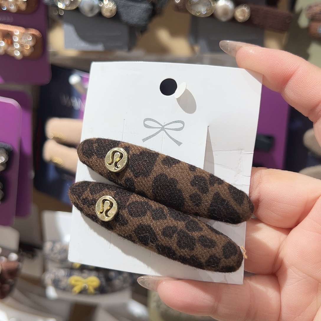 非金属豹纹lu鸭夹一对