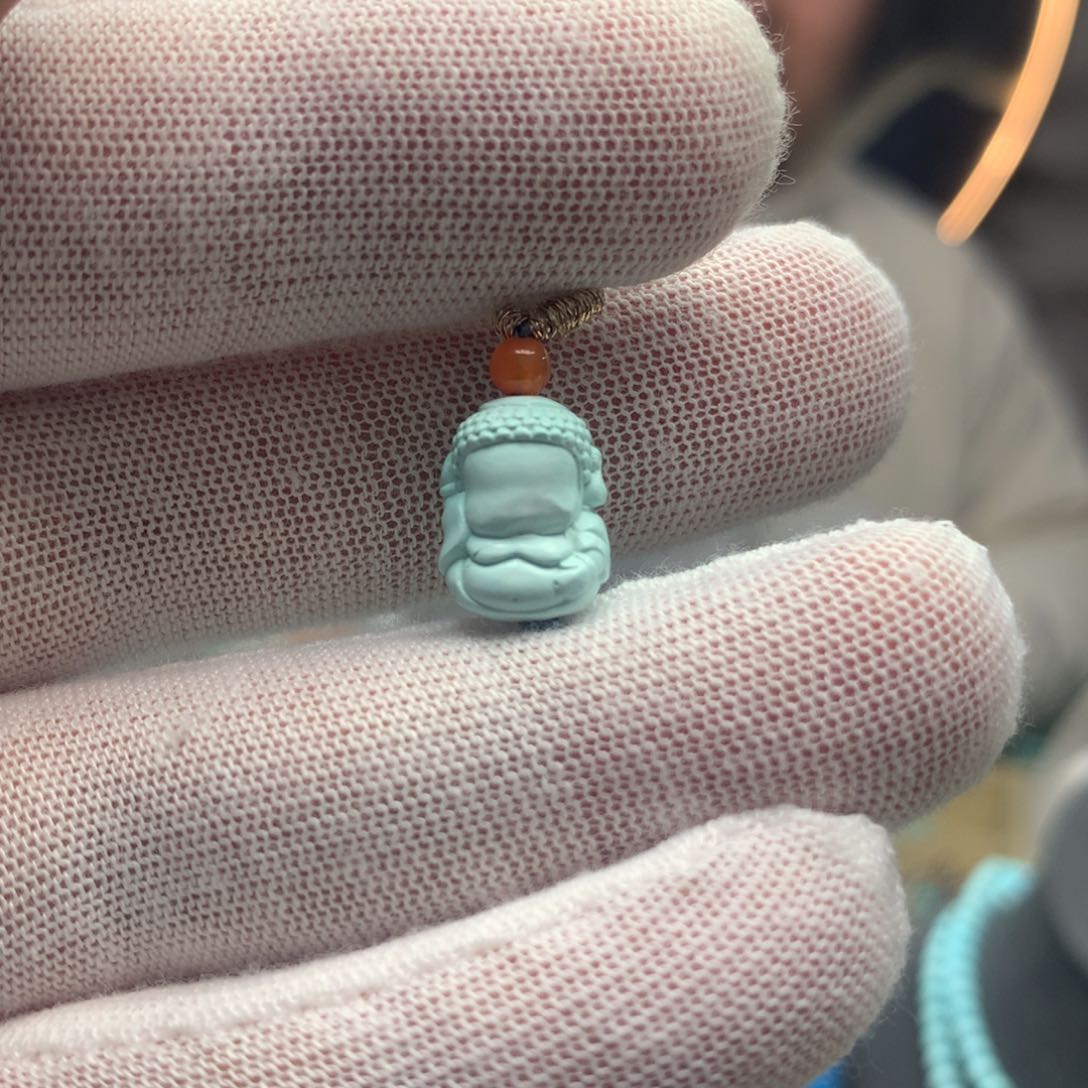 绿松石挂件未镶嵌