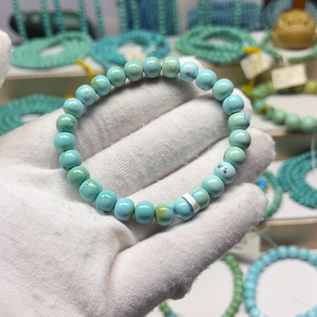绿松石未镶嵌手链