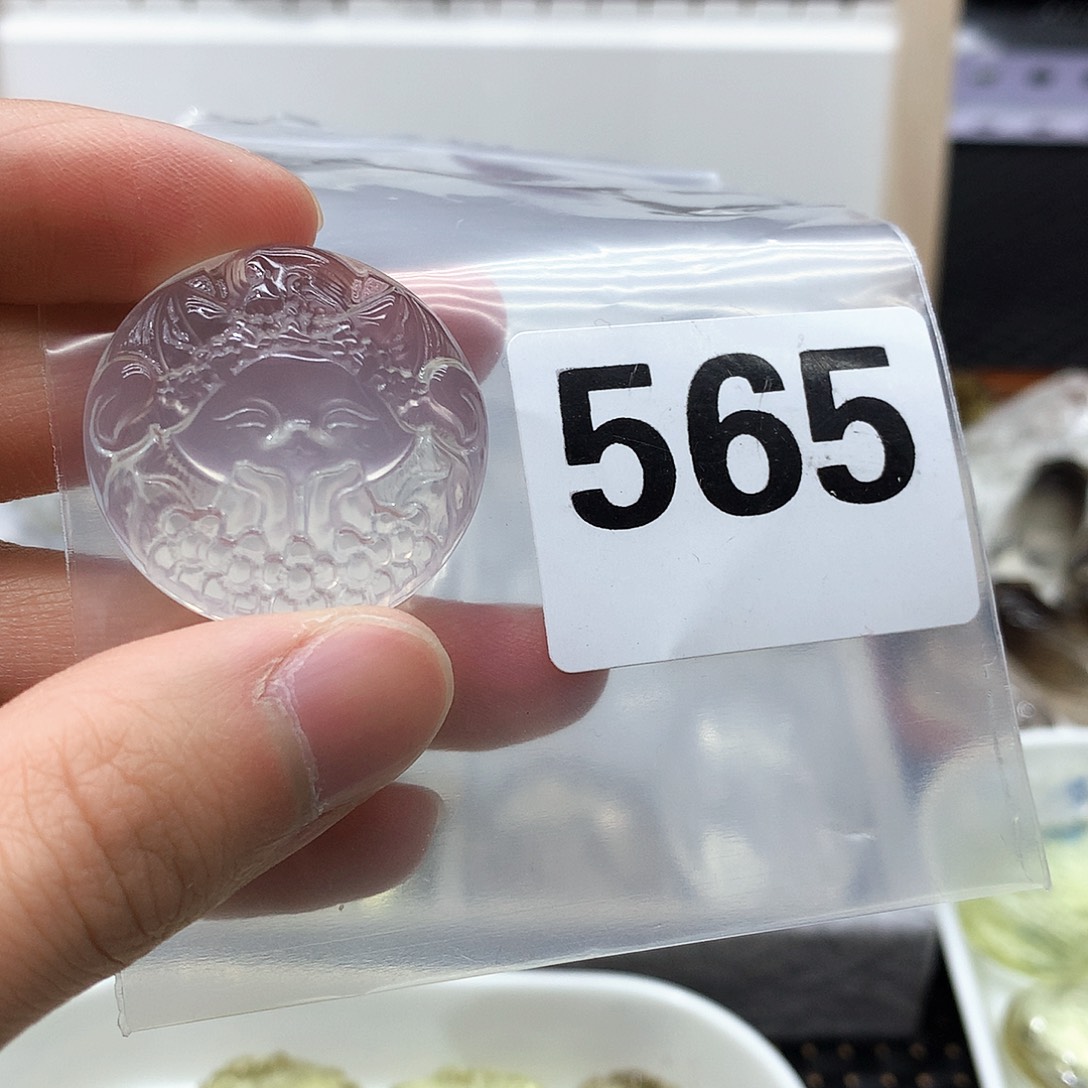 水晶颈饰未镶嵌吊坠