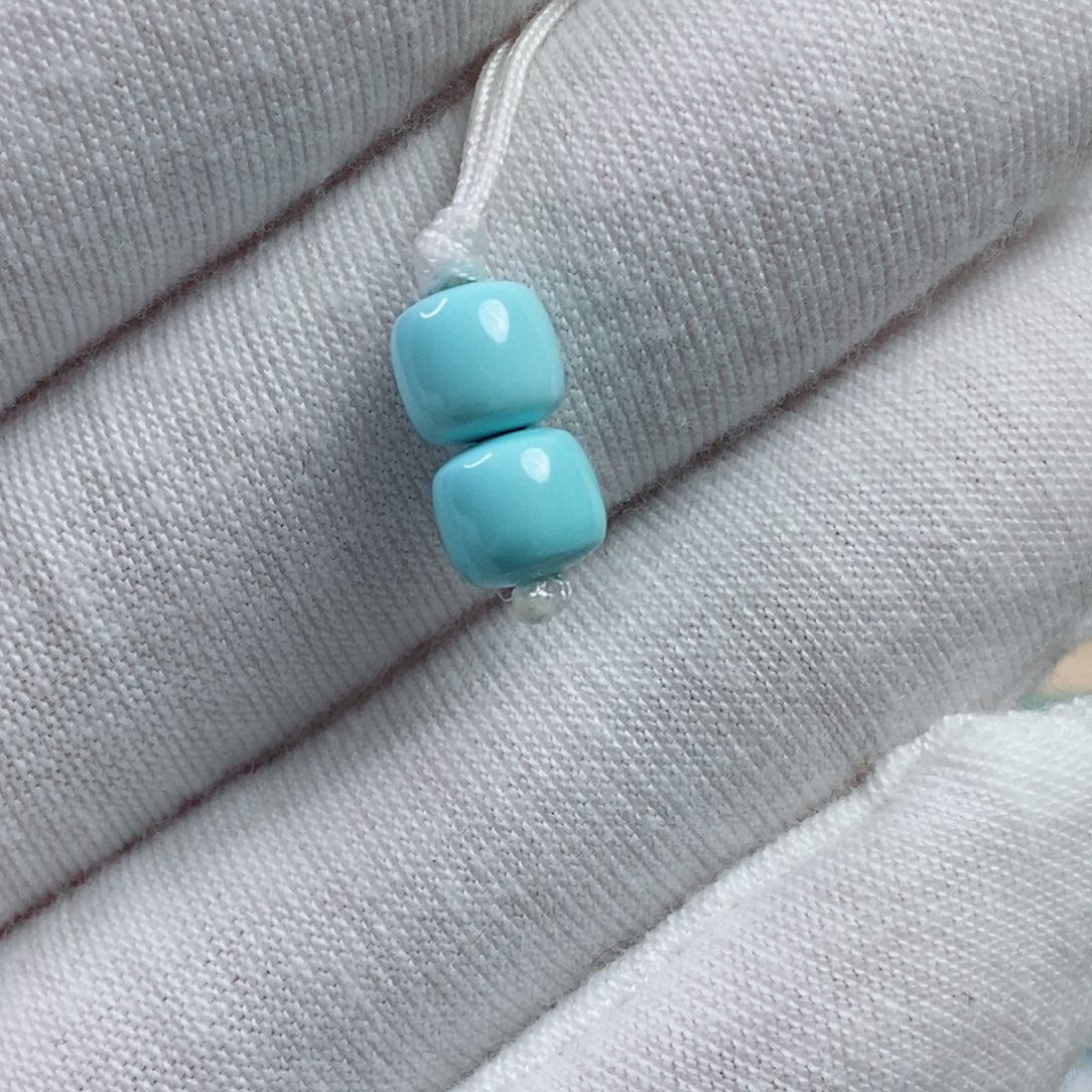 绿松石未镶嵌珠宝奇石6.2mm
