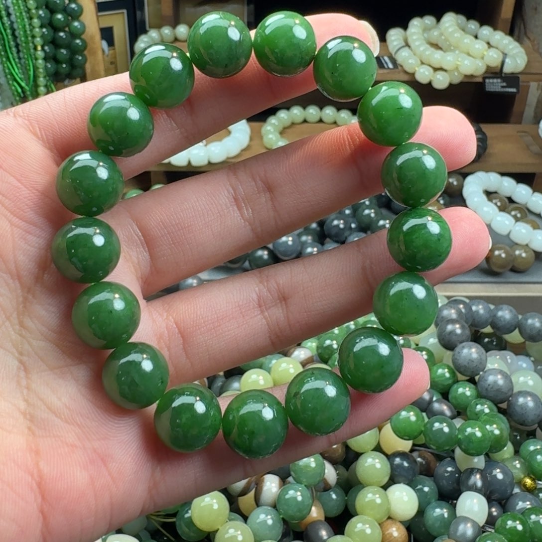 和田玉手链未镶嵌