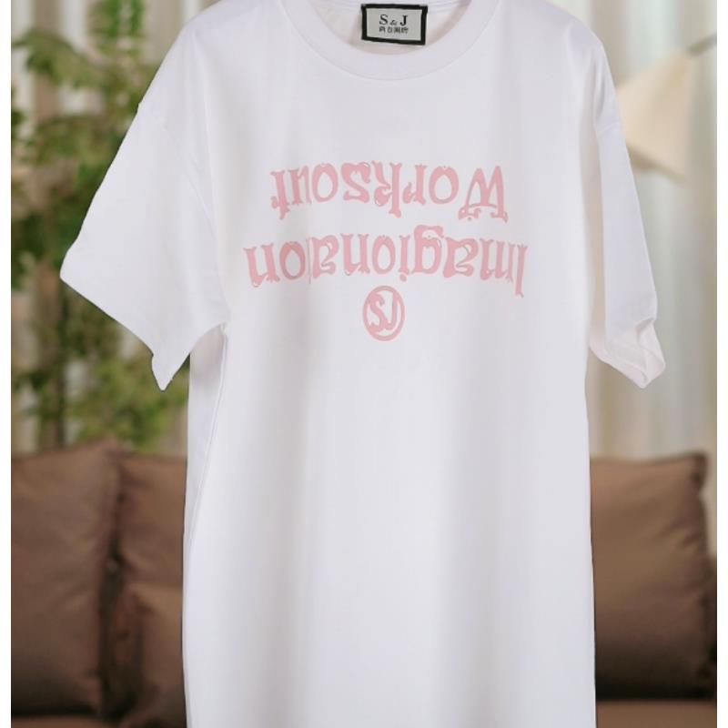 5号夏季（潮牌字母）新款ins高颜值烫钻上衣气质百搭圆领休闲