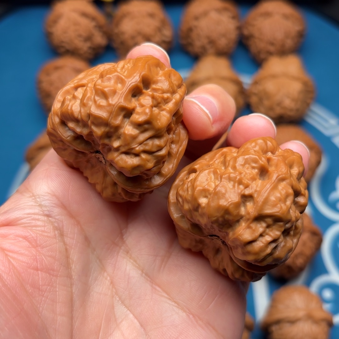 吊坠文玩核桃三角蛙38