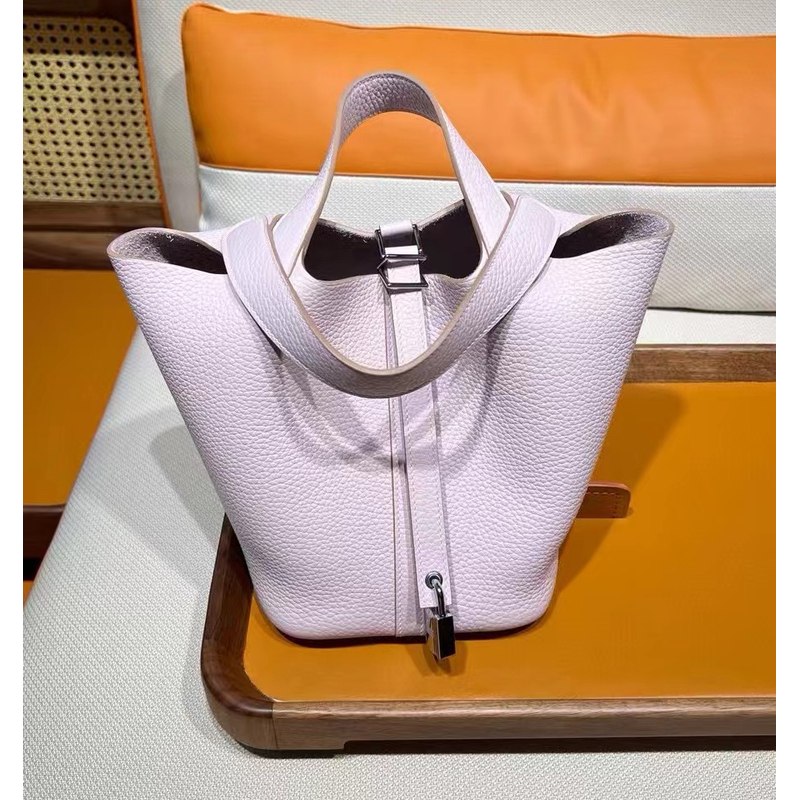 LEATHER BAG STUDIO 原创高定 ”菜篮子“ 真皮包-H1070