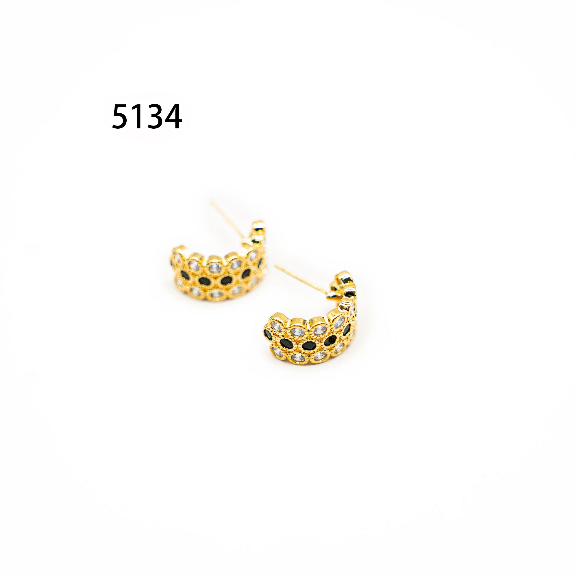 铜合金耳饰 设计师气质耳环小众设计高级感耳饰～5134