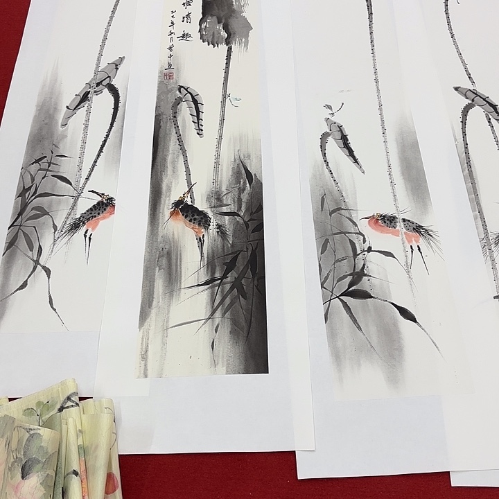 国画国画作品展览会等活动中