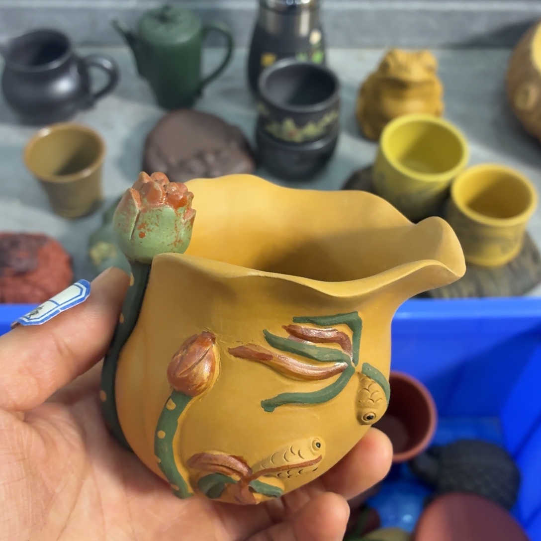 茶杯紫砂瑕疵不退不换介意勿拍