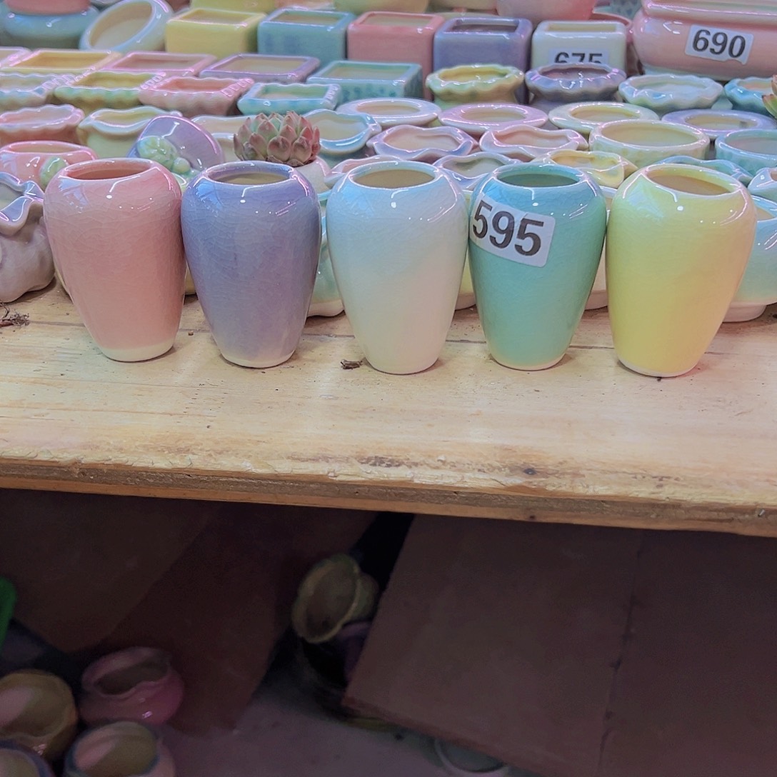 陶瓷花盆当场凑满12包邮