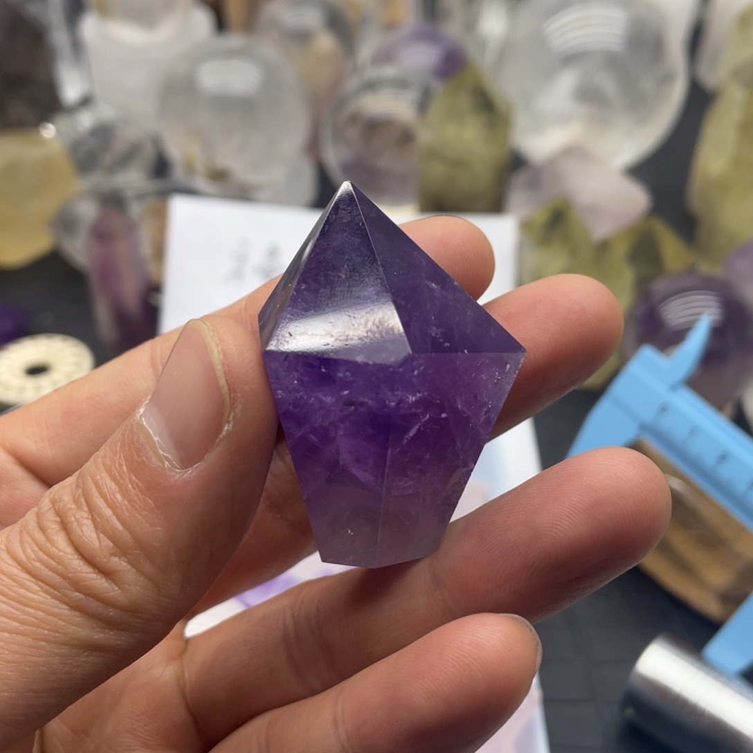 水晶15未镶嵌紫水晶