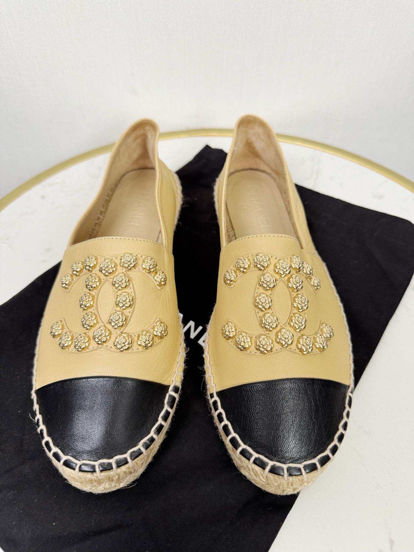 99新 Chanel/香奈儿 Chanel香奈儿渔夫鞋/39码/99新