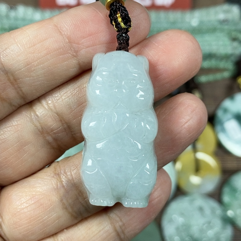 【闪购商品】翡翠颈饰未镶嵌玉吊坠翡翠玉老虎