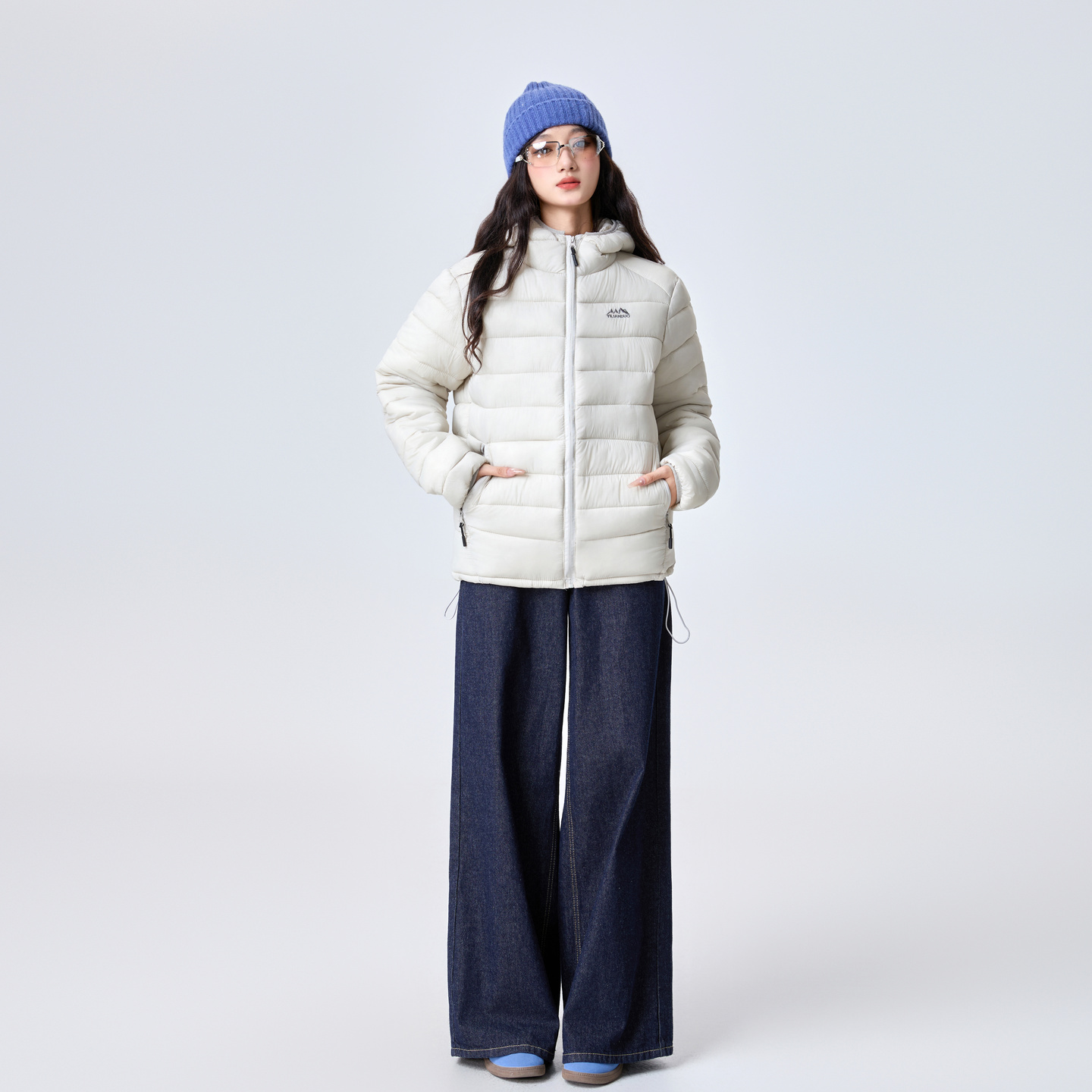 2025冬季新款轻薄排骨棉服女短款情侣连帽小个子今年流行外套潮