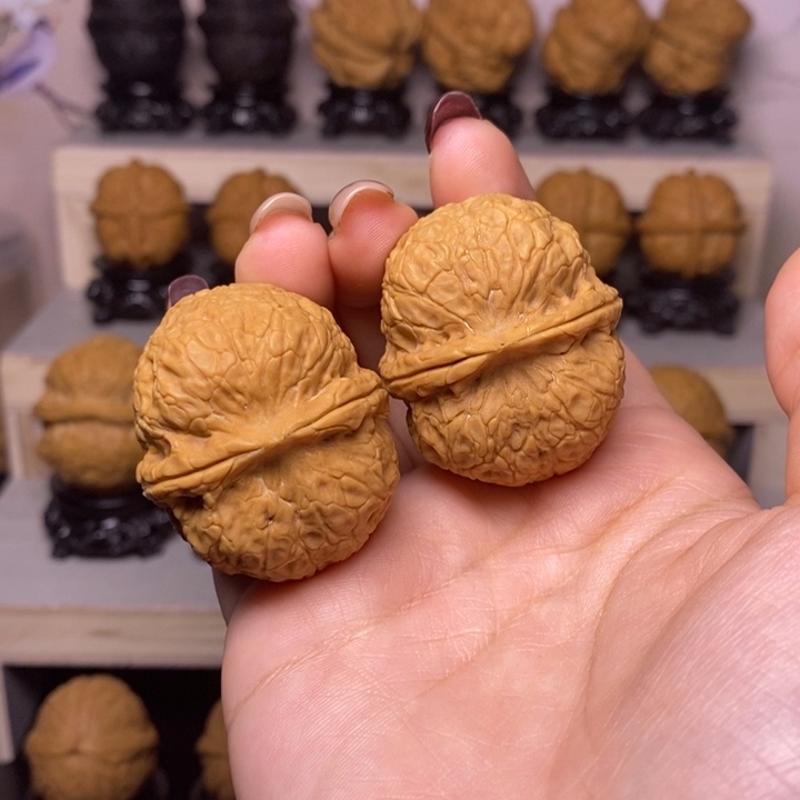 文玩核桃把件17Y—云鼎元宝39尺46克