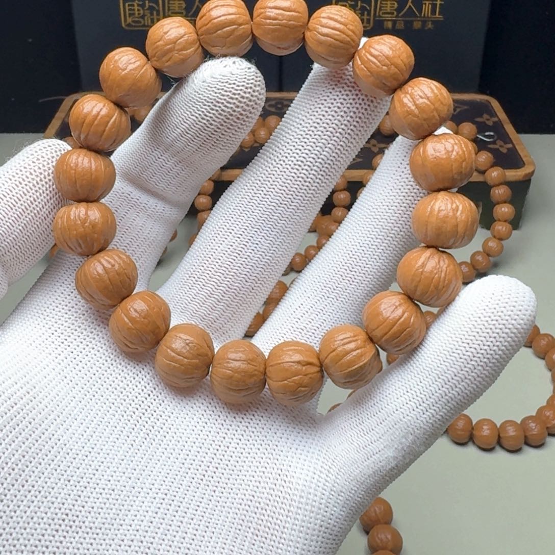 猴头核桃手串14小三维同尺南瓜