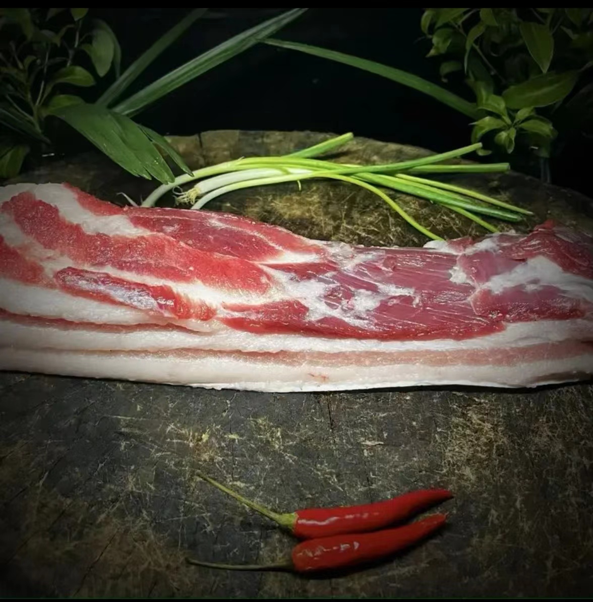 正宗跑山纯粮慢养黑土猪大五花肉/下五花肉