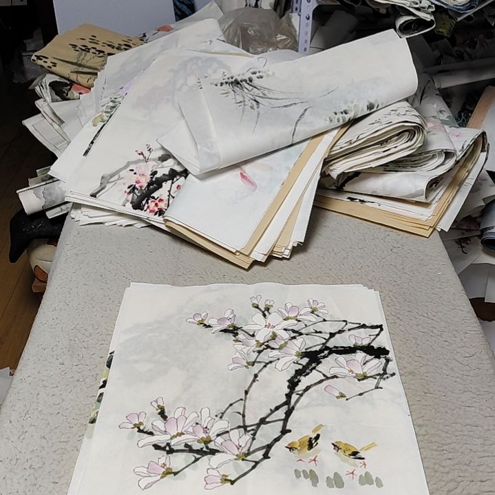 杨****国画落款后台备注