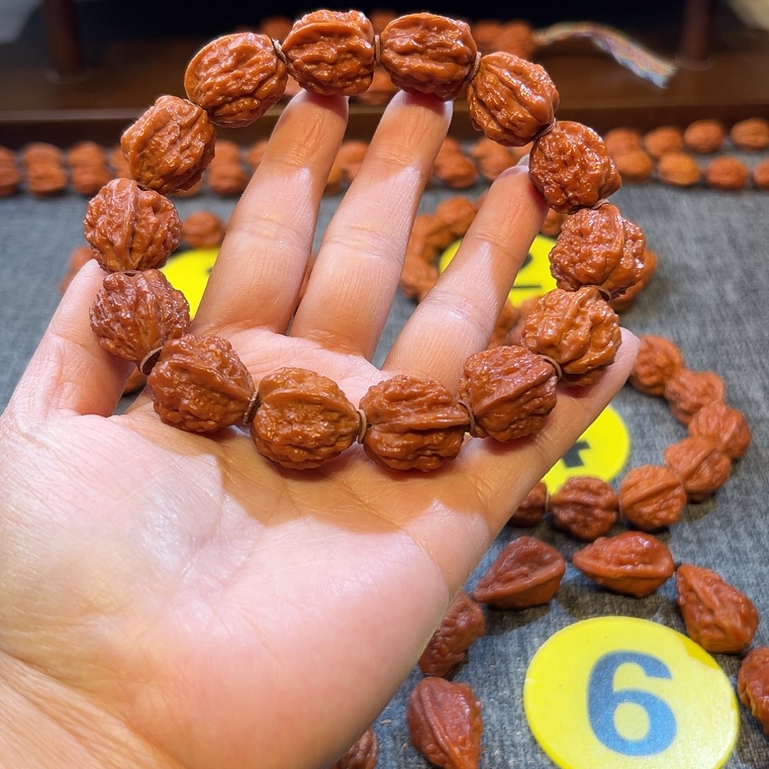 文玩核桃手串小金蟾