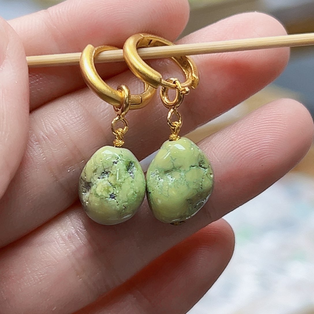 绿松石珠宝奇石未镶嵌