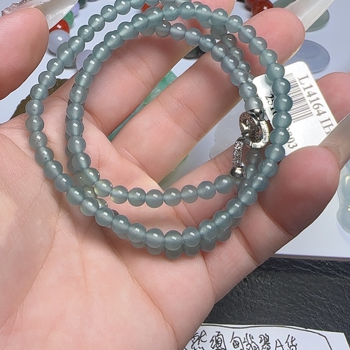 翡翠未镶嵌颈饰天然翡翠翡翠A货
